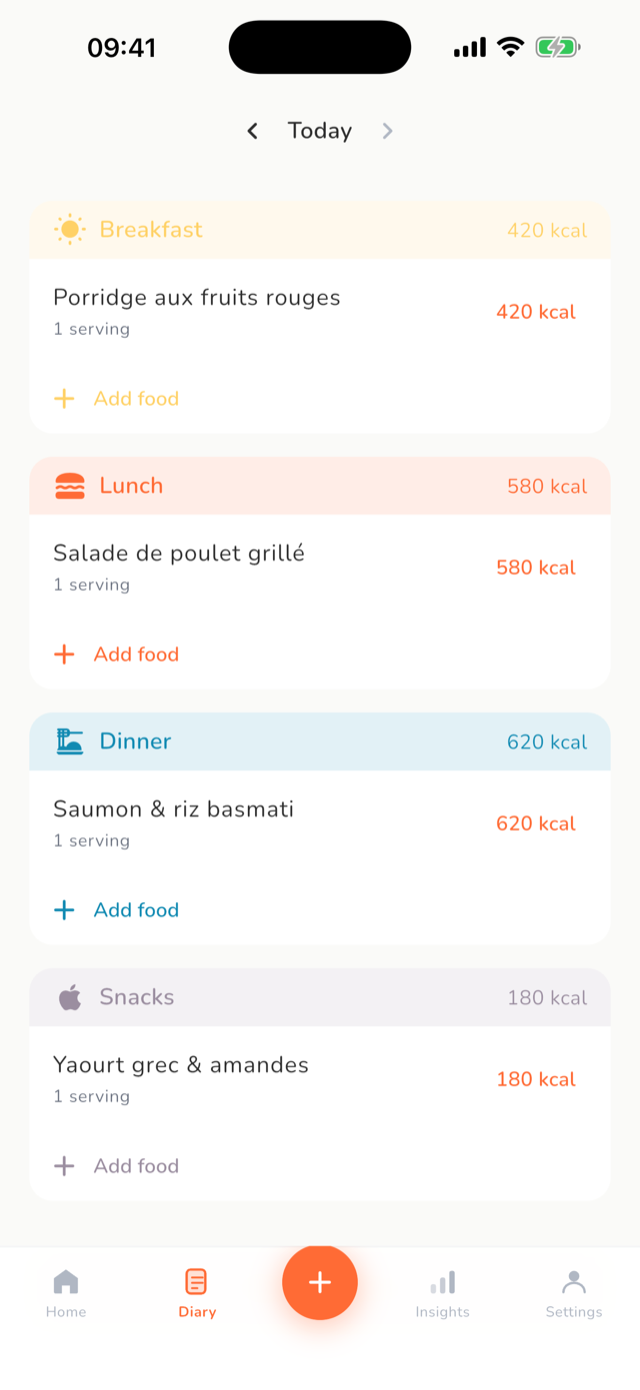 EnjoyMeal screenshot