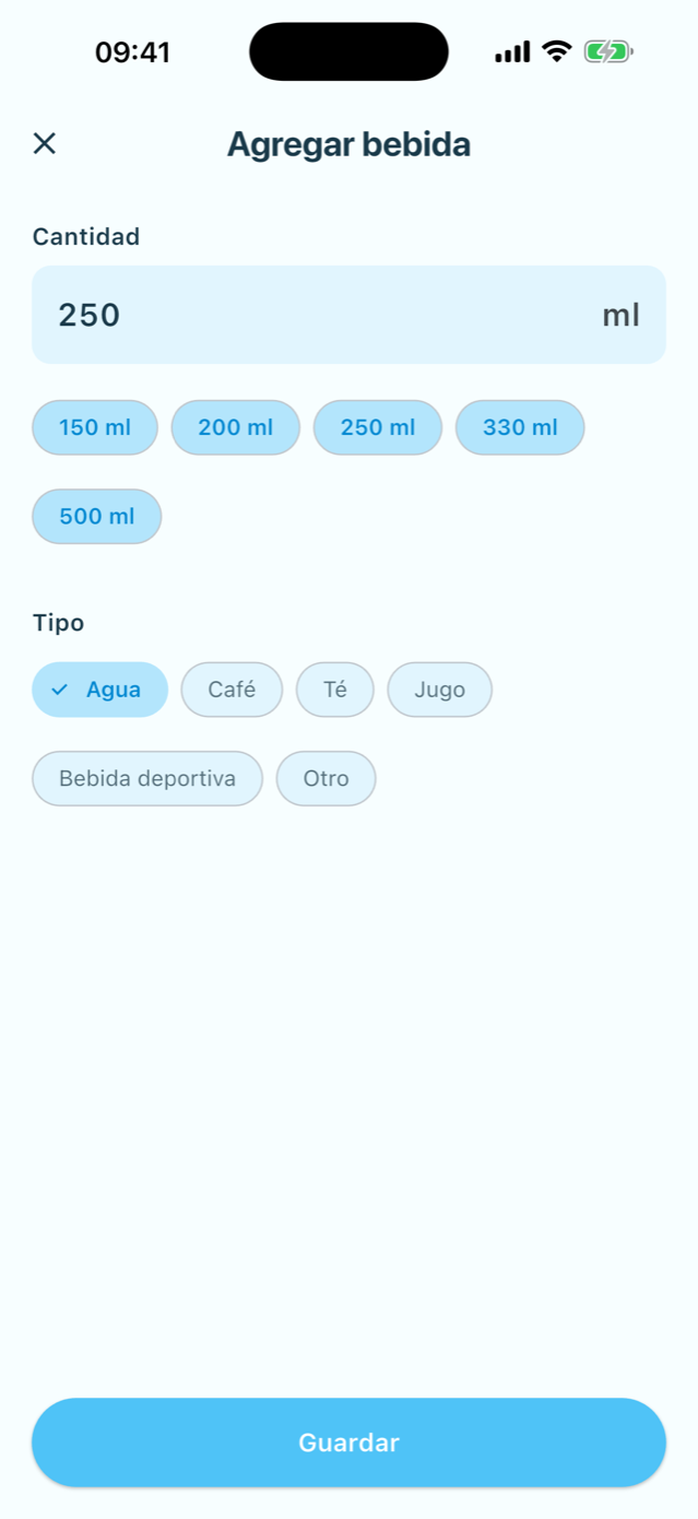 HydroMe screenshot