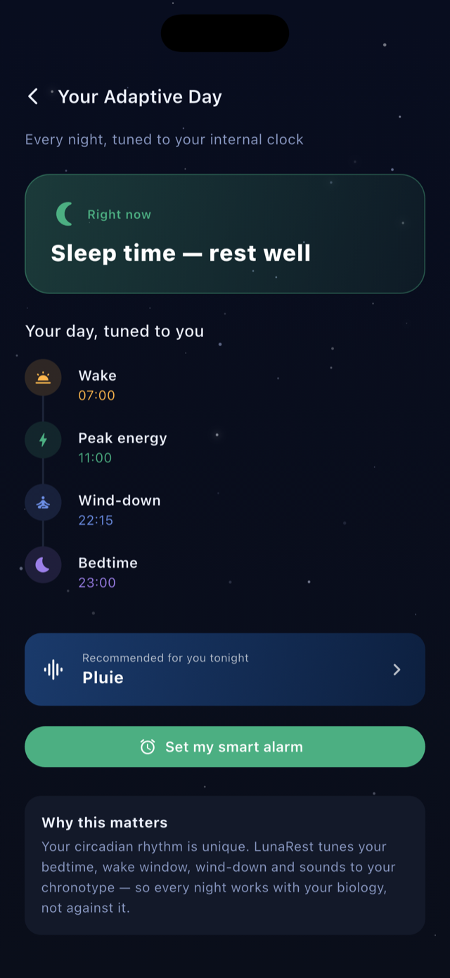 LunaRest screenshot