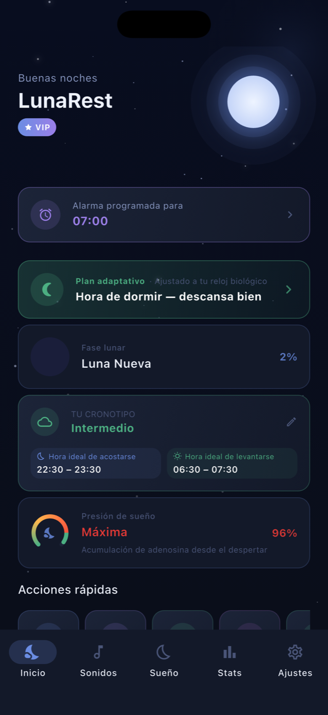 LunaRest screenshot