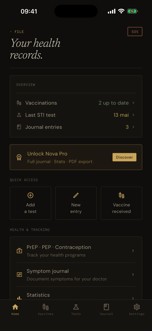 Nova screenshot