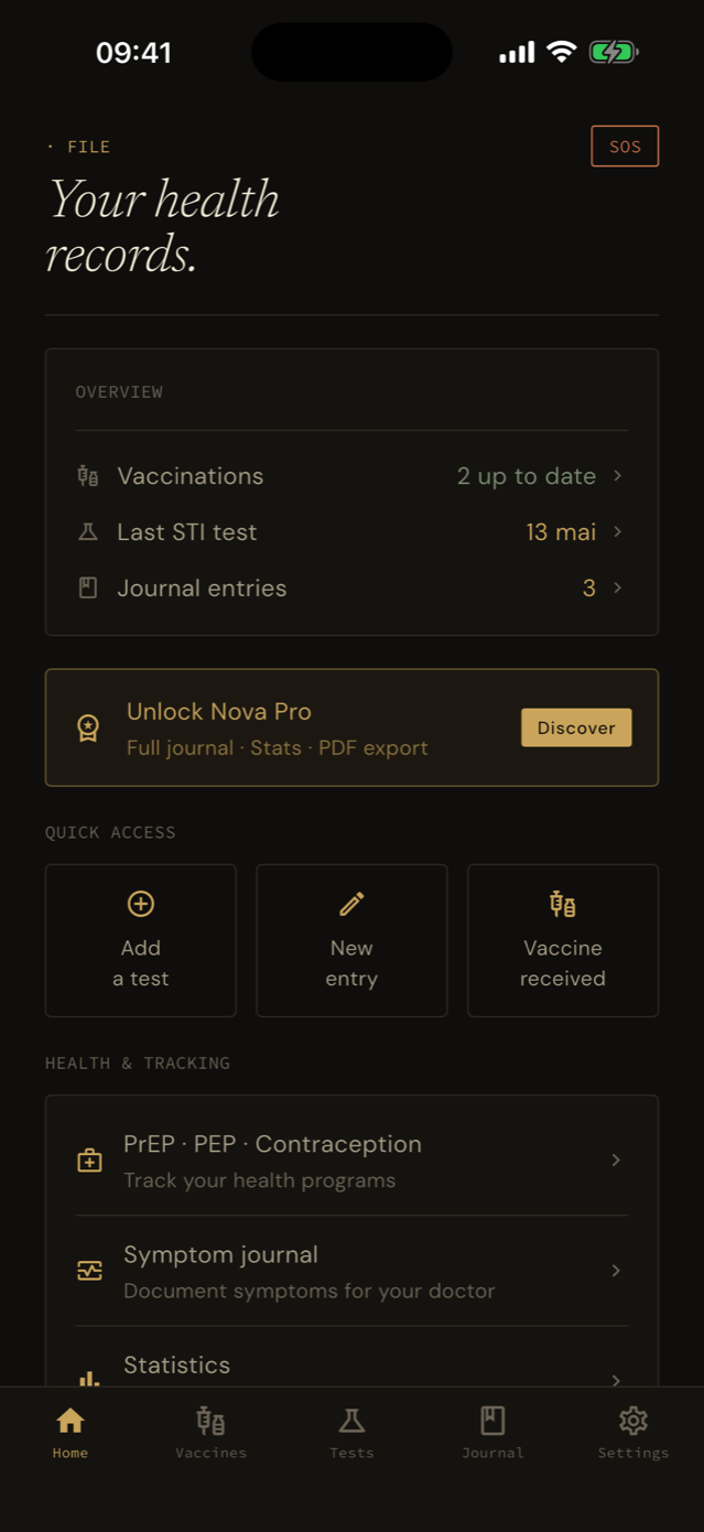Nova screenshot