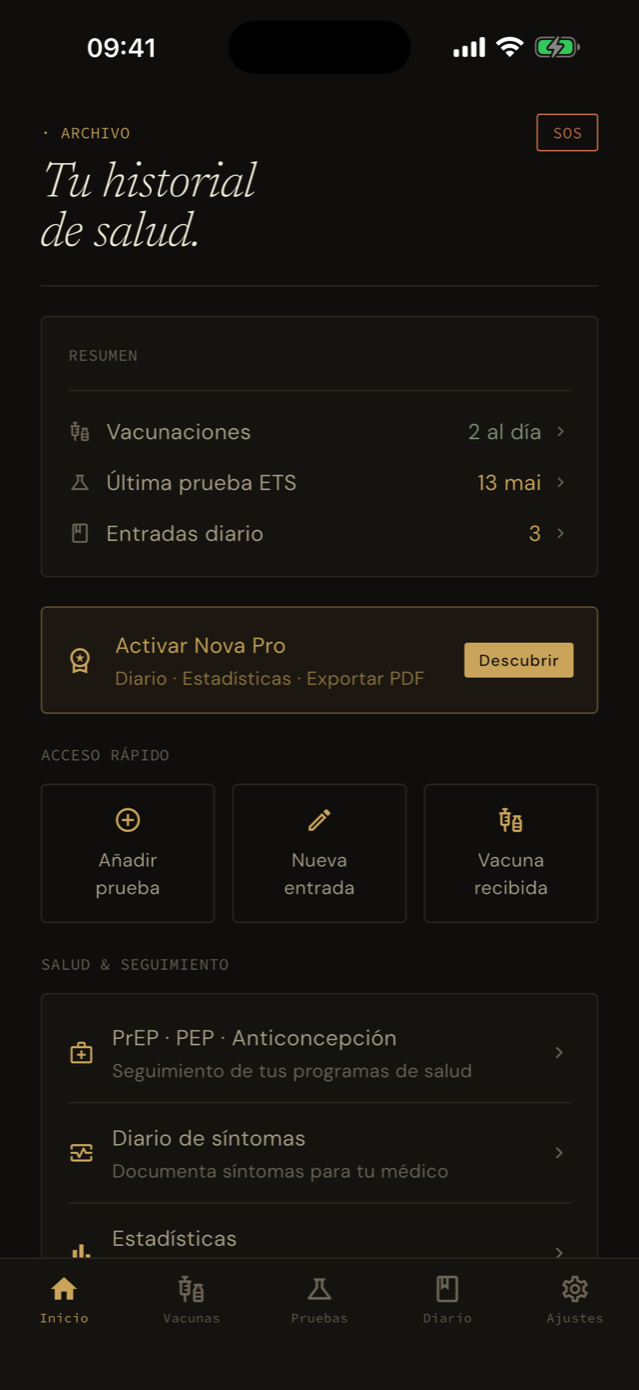 Nova screenshot