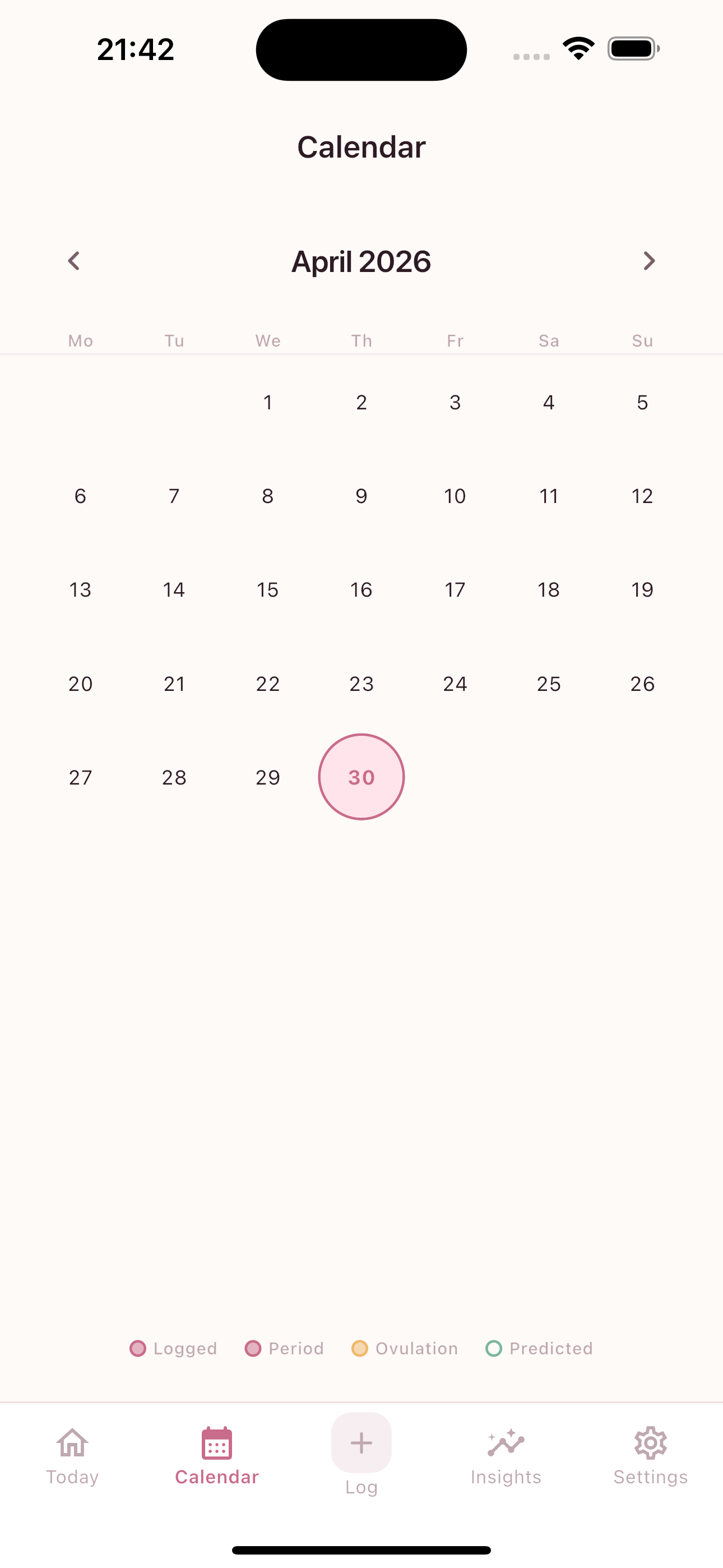 Rhythm – Calendar