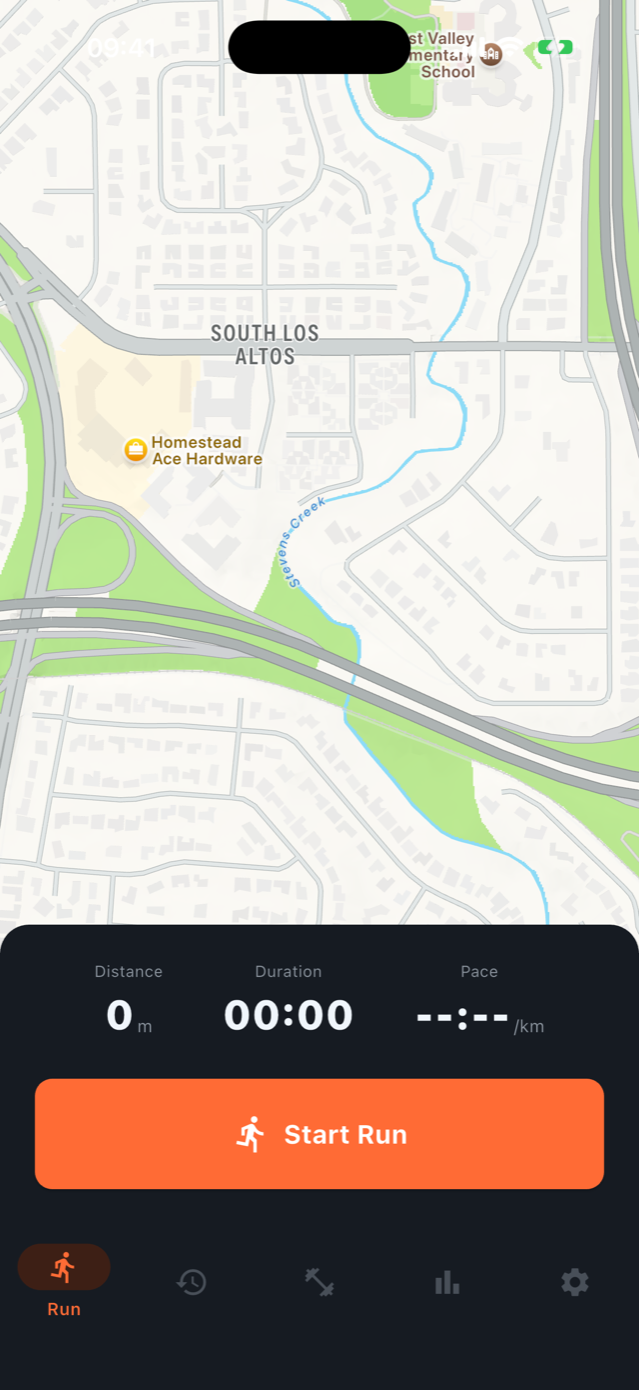 RunFree screenshot