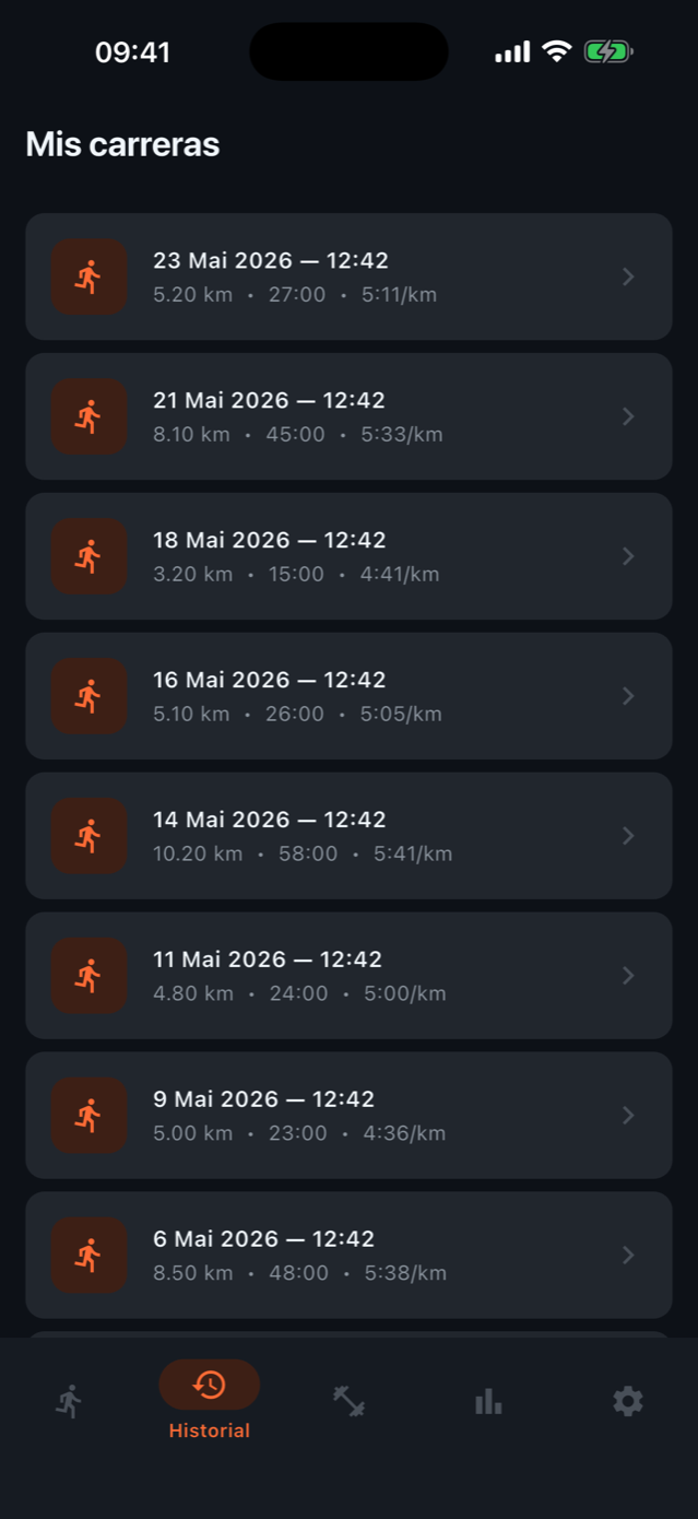 RunFree screenshot