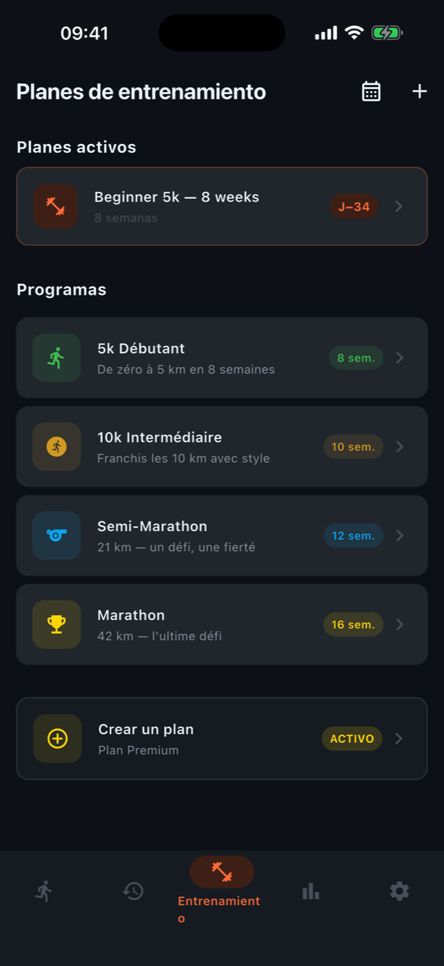 RunFree screenshot